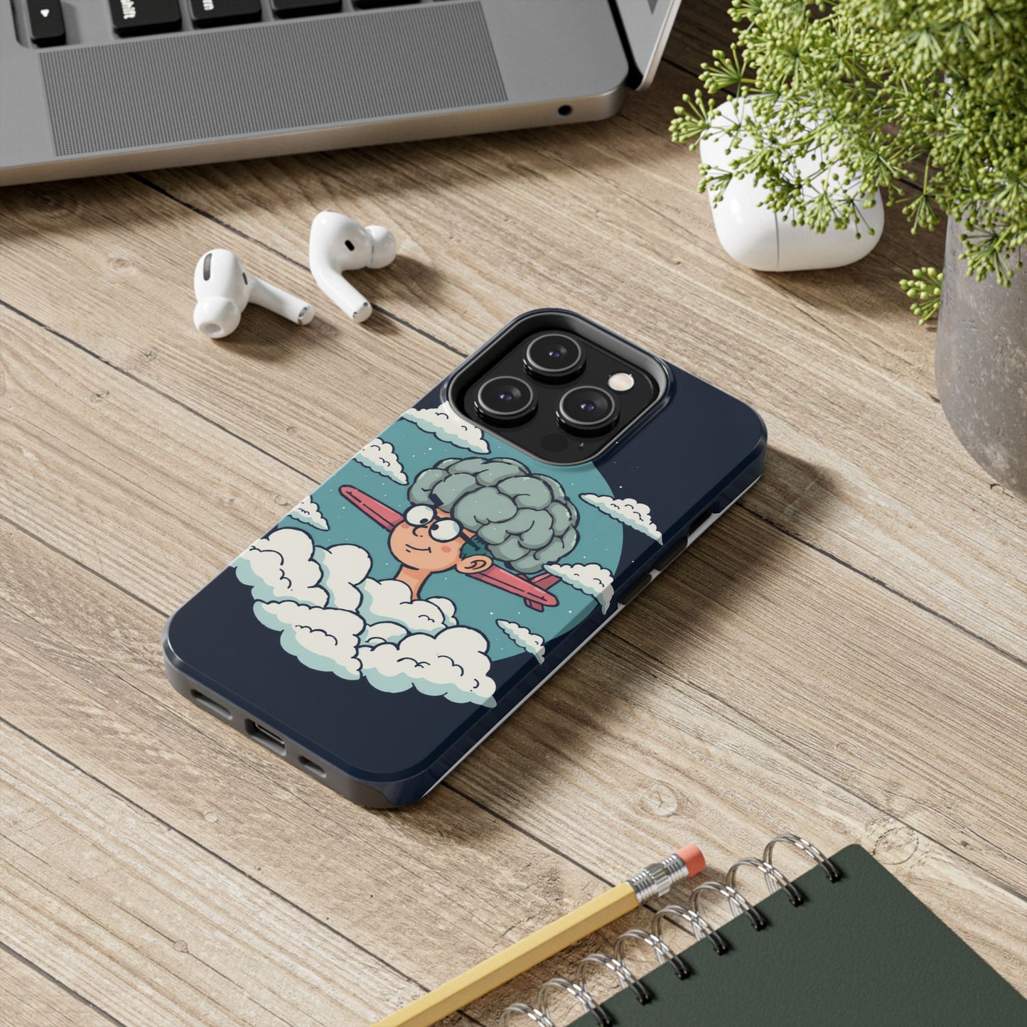 Creative Cloud Phone Case - Quirky Design for Unique Individuals