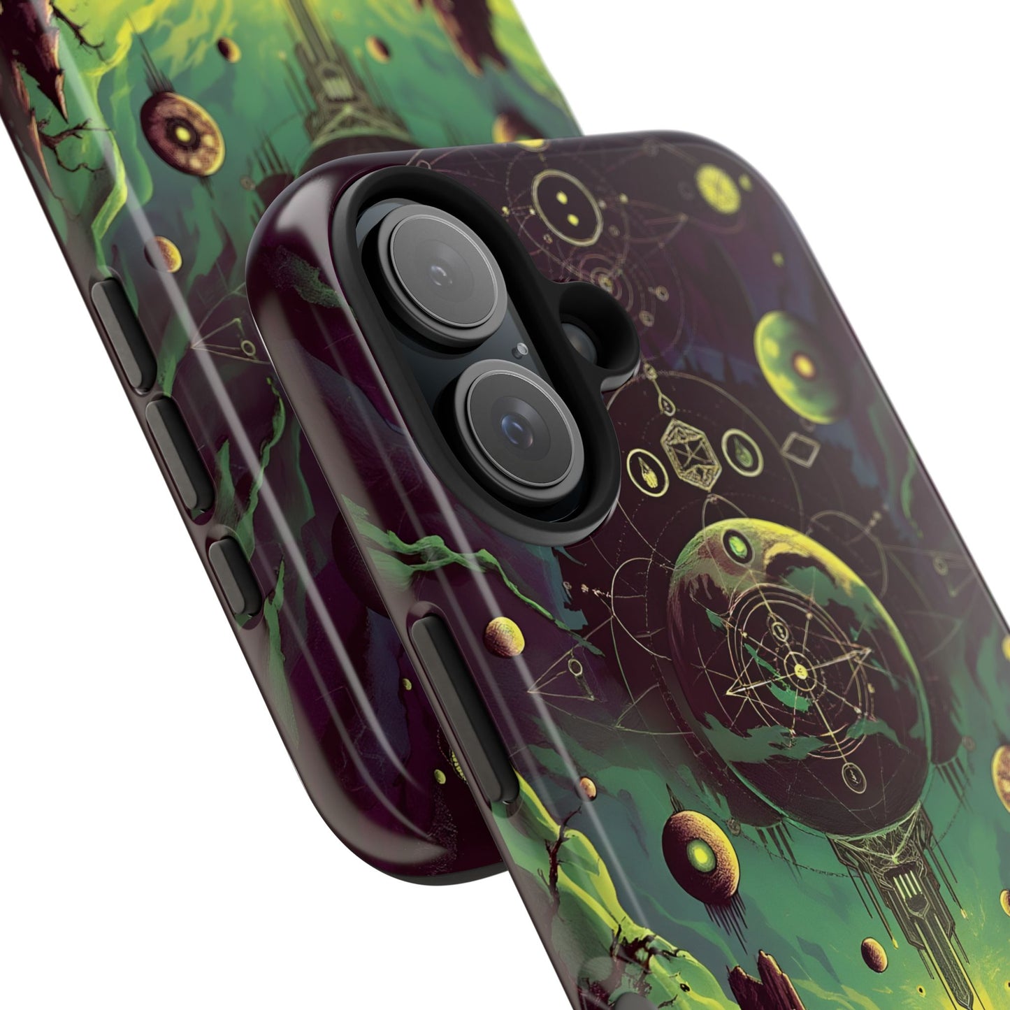 Cosmic Adventure Tough Phone Case - Galaxy Design for Space Enthusiasts - for iPhone