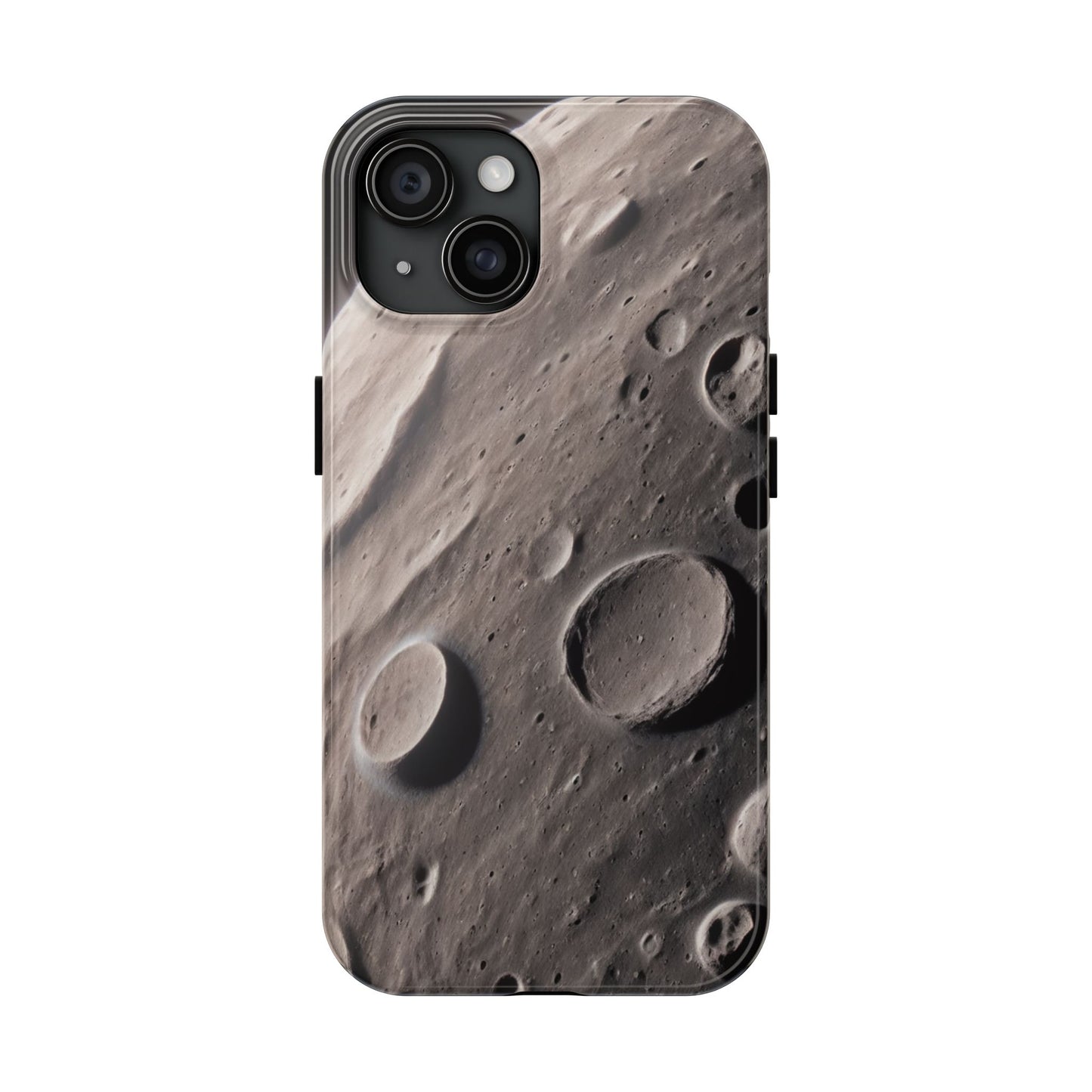 Celestial Moon Surface Tough Phone Case | Durable Space-Themed Design - for iPhone