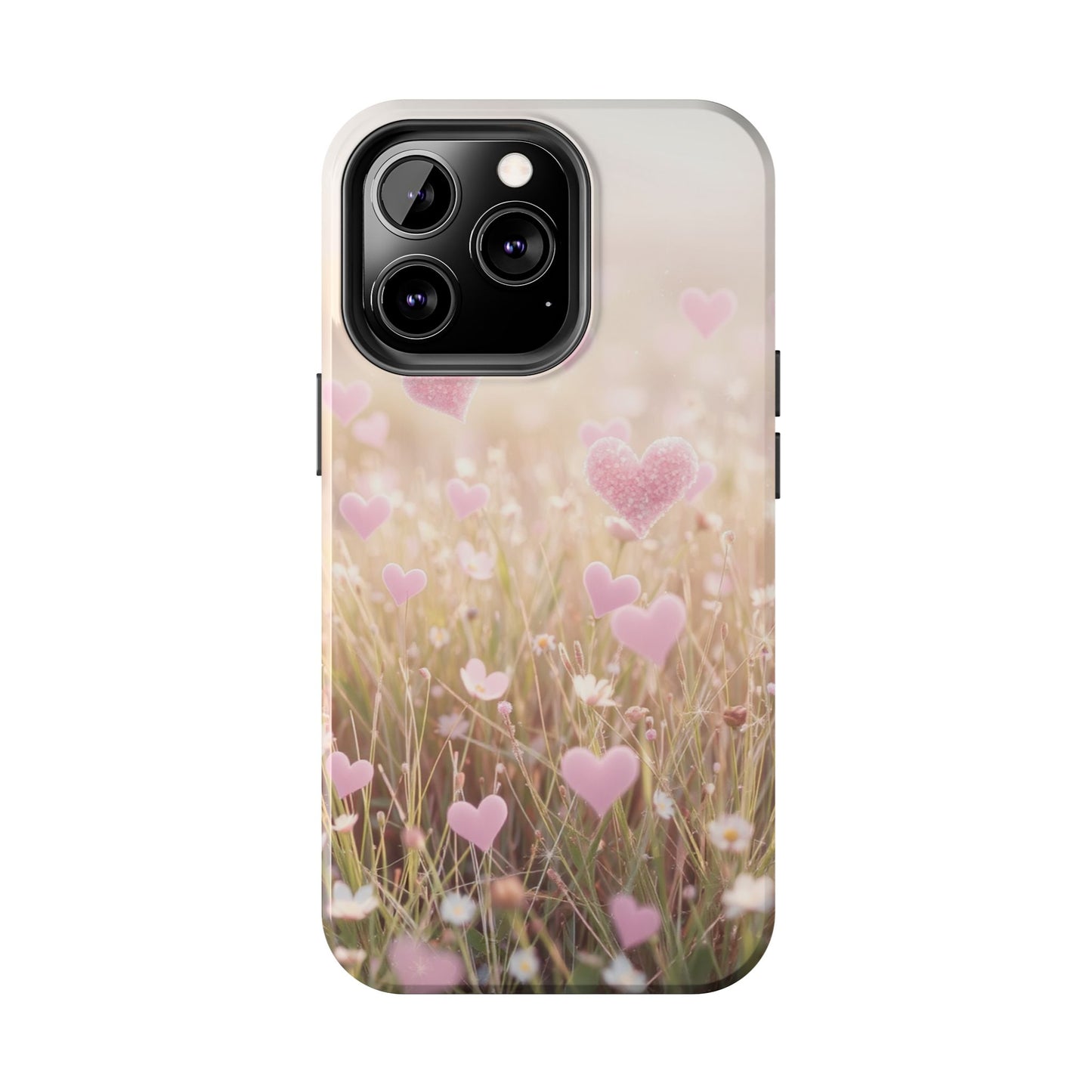 Romantic Hearts Tough Phone Case - Perfect for Lovers and Celebrations