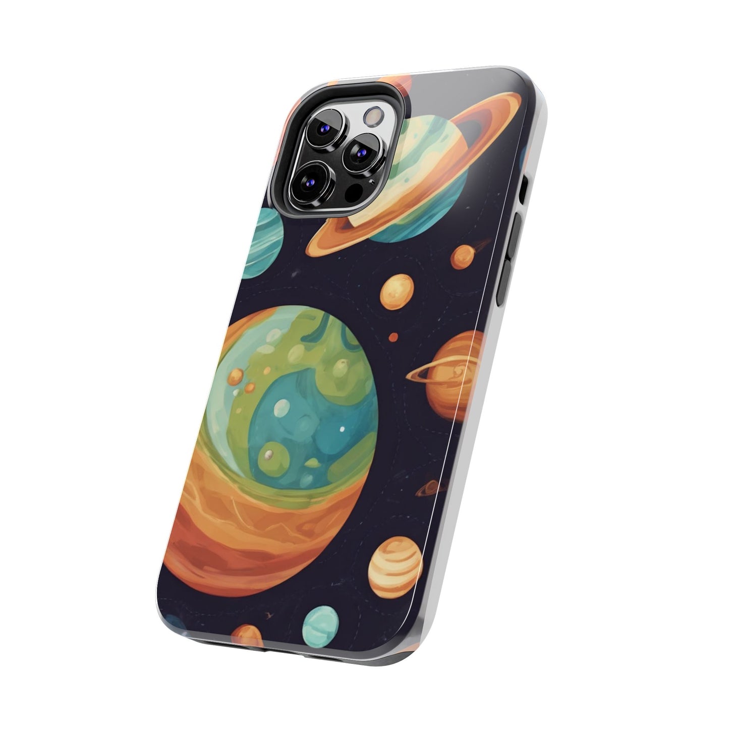 Cosmic Planet Phone Case - Durable Tough Protector for Space Lovers - for iPhone