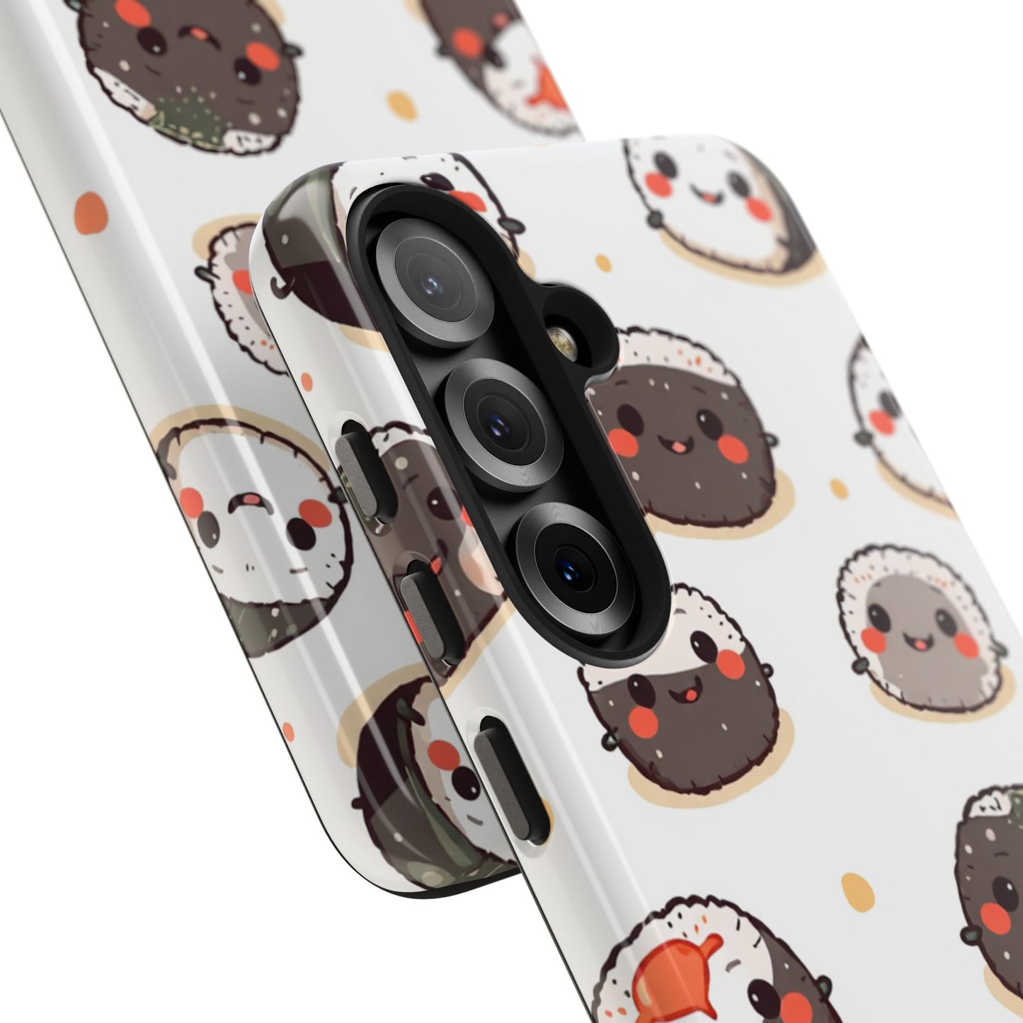 Cute Sushi Tough Phone Case - Kawaii Design for Food Lovers