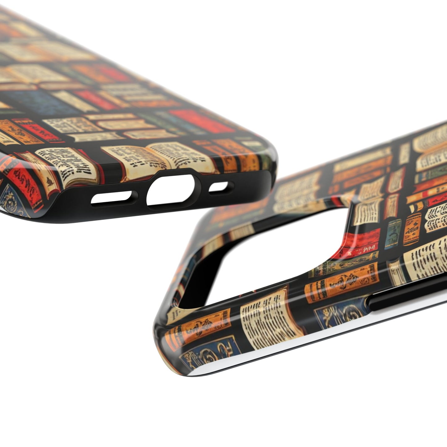 Book Lover Tough Phone Cases - Durable Protective Cases for Literature Fans