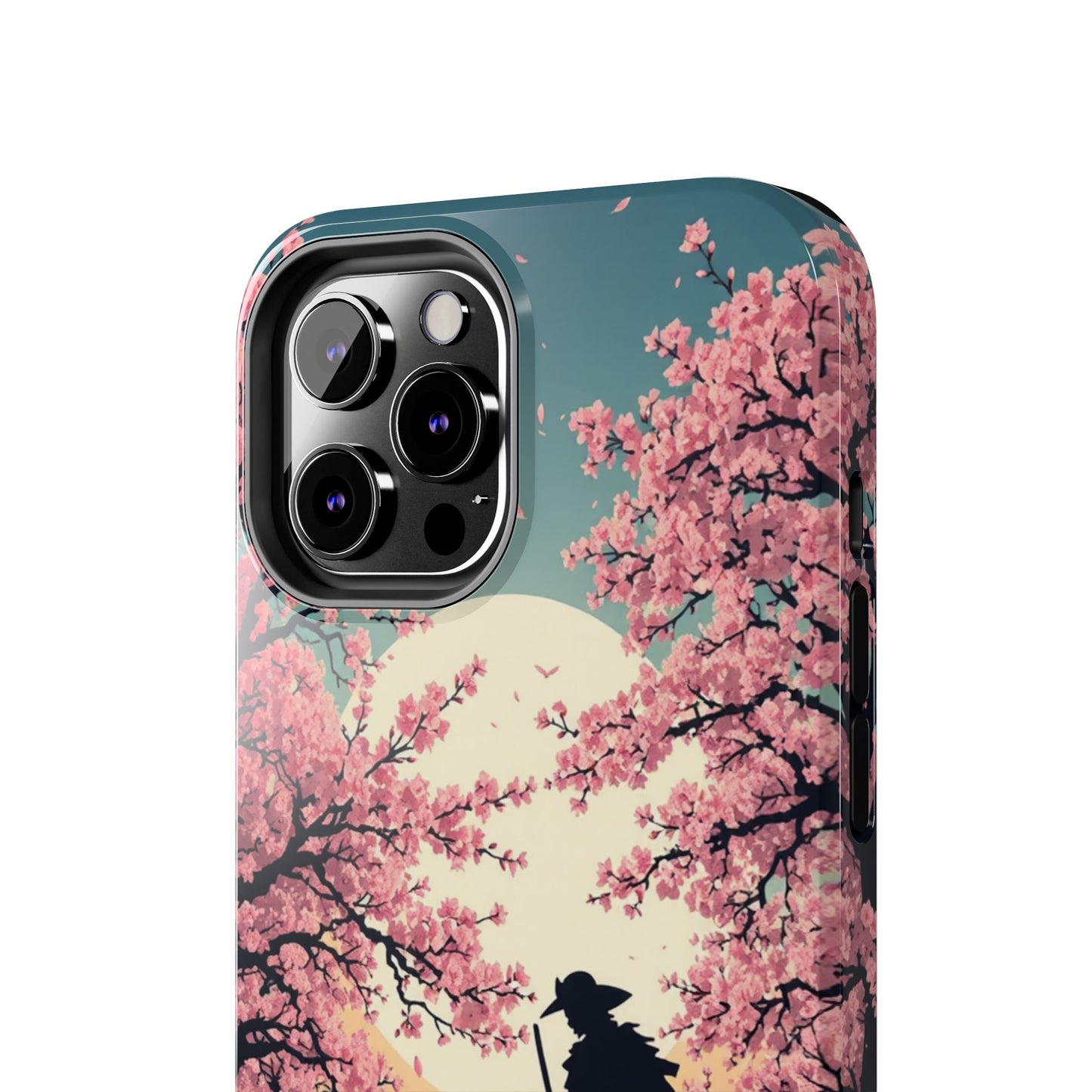 Cherry Blossom Samurai Tough Phone Case
