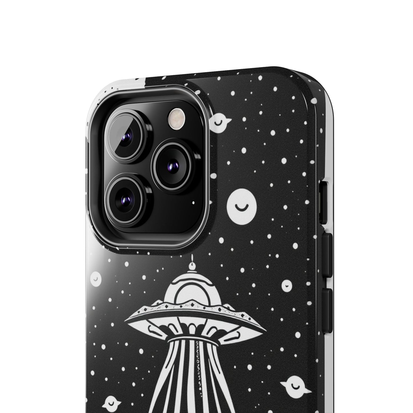Galaxy UFO Tough Phone Case - Durable Protection with Unique Space Design