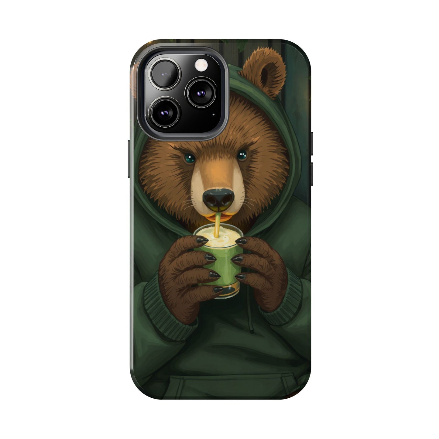 Cute Bear Phone Case – Tough and Stylish Protection for Animal Lovers