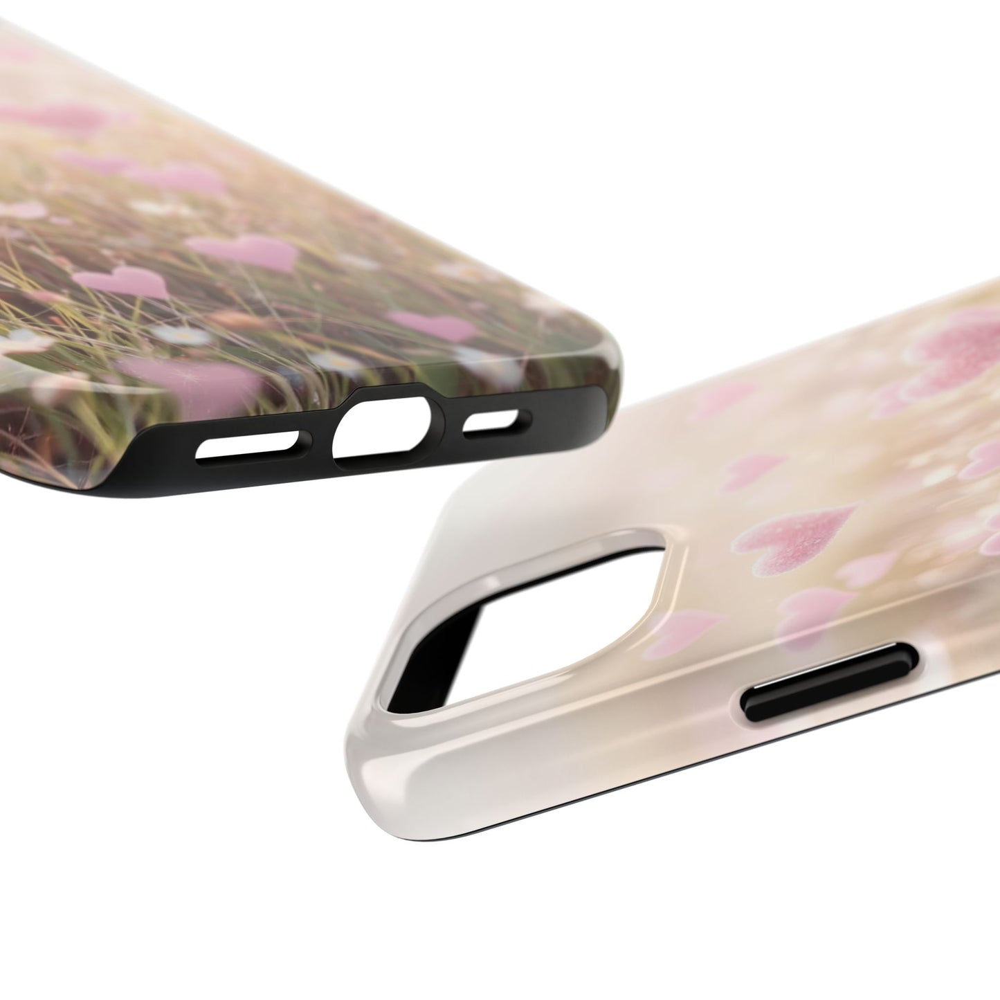 Romantic Hearts Tough Phone Case - Perfect for Lovers and Celebrations