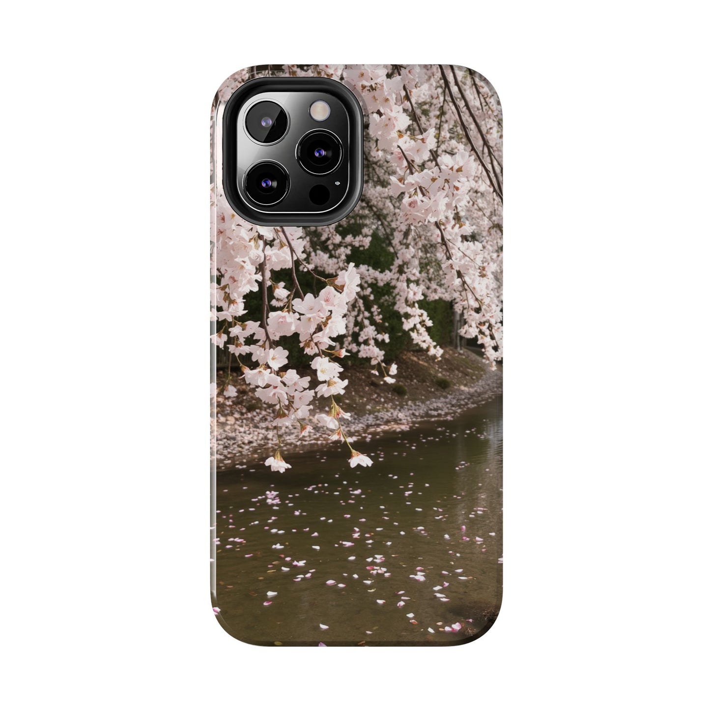 Cherry Blossom Tough Phone Cases - Durable Protection with Floral Serenity