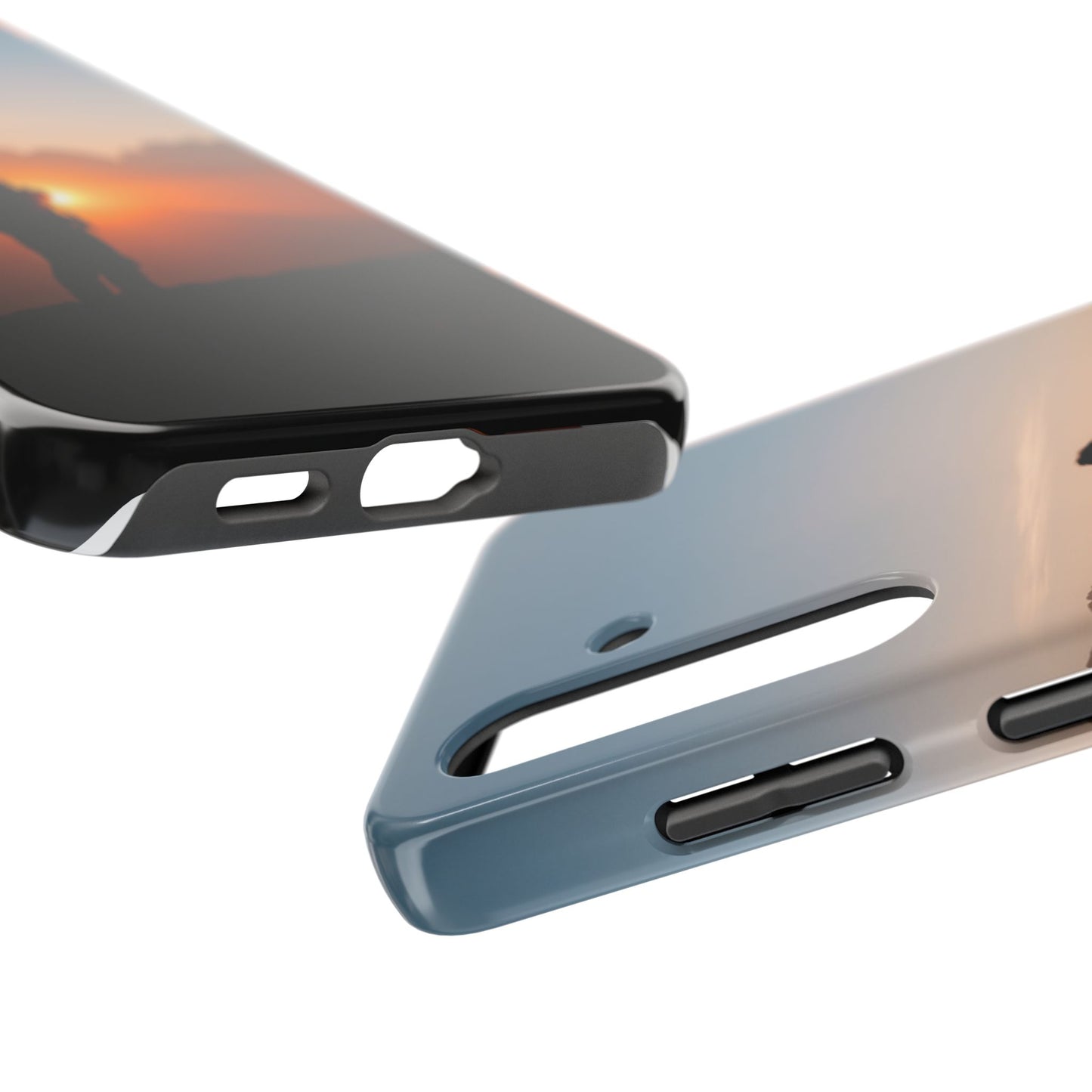 Explorer Adventure Sunset Mountain iPhone Case