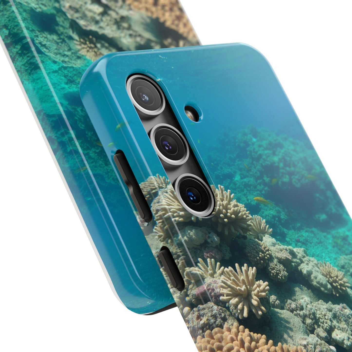 Coral Reef Tough Phone Case - Ocean Vibes Protection for Adventure Lovers