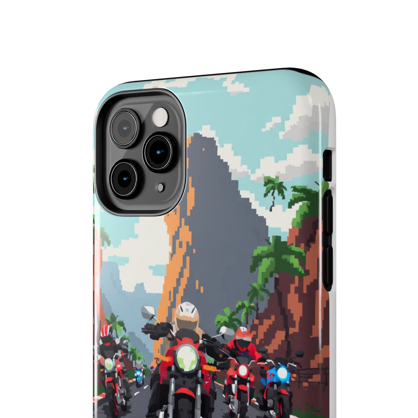 Retro Biker Tough Phone Case - Perfect for Motorcycle Lovers
