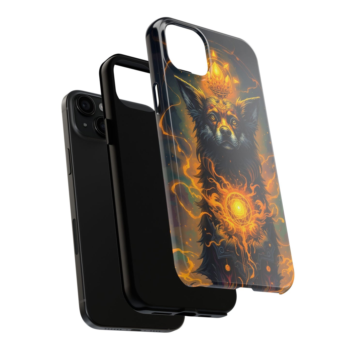 Mystical Dog of Light - Tough Phone Case - Durable Protection with Inspired Artwork - for iPhone