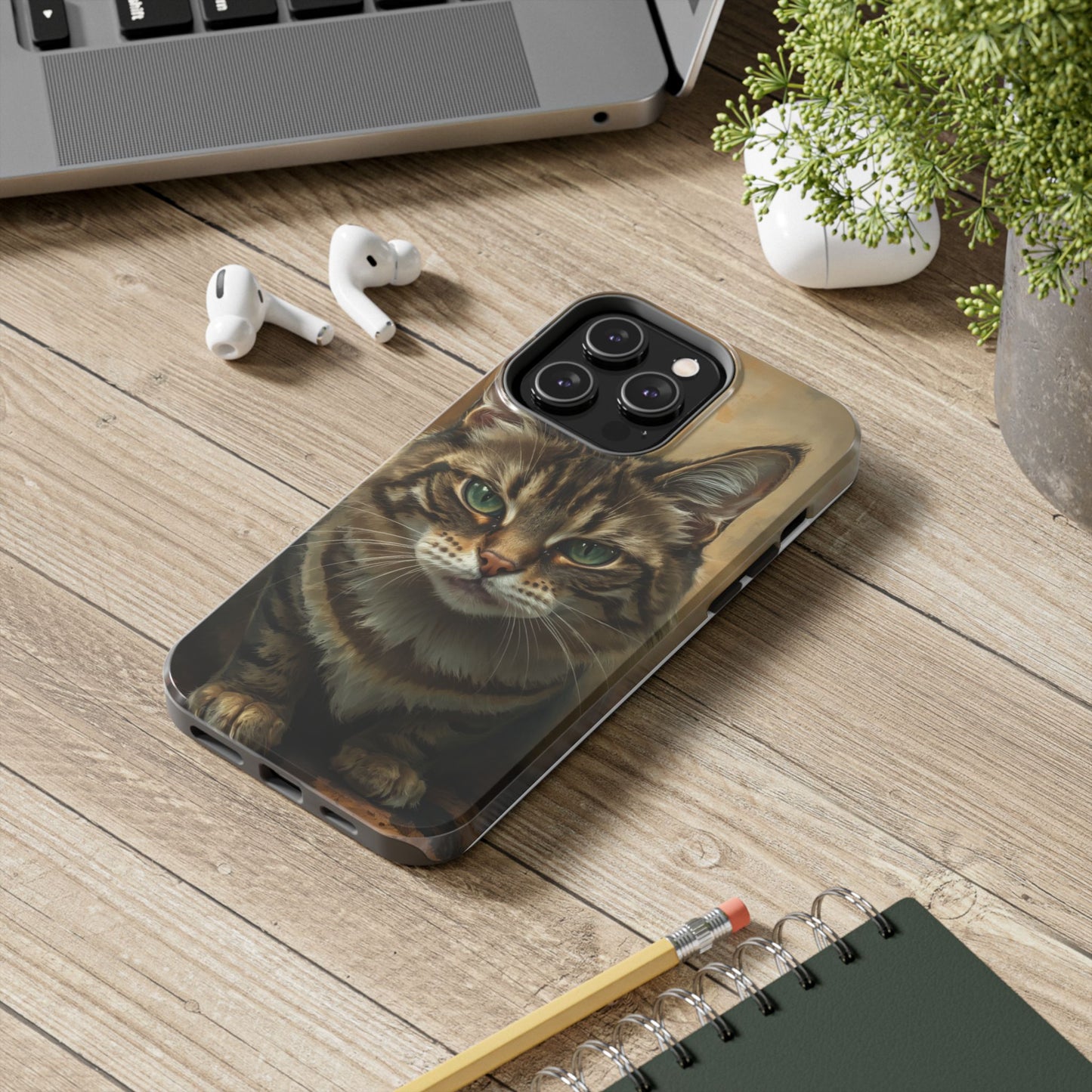 Cat Lover Tough Phone Case - Durable & Protective for Pet Enthusiasts