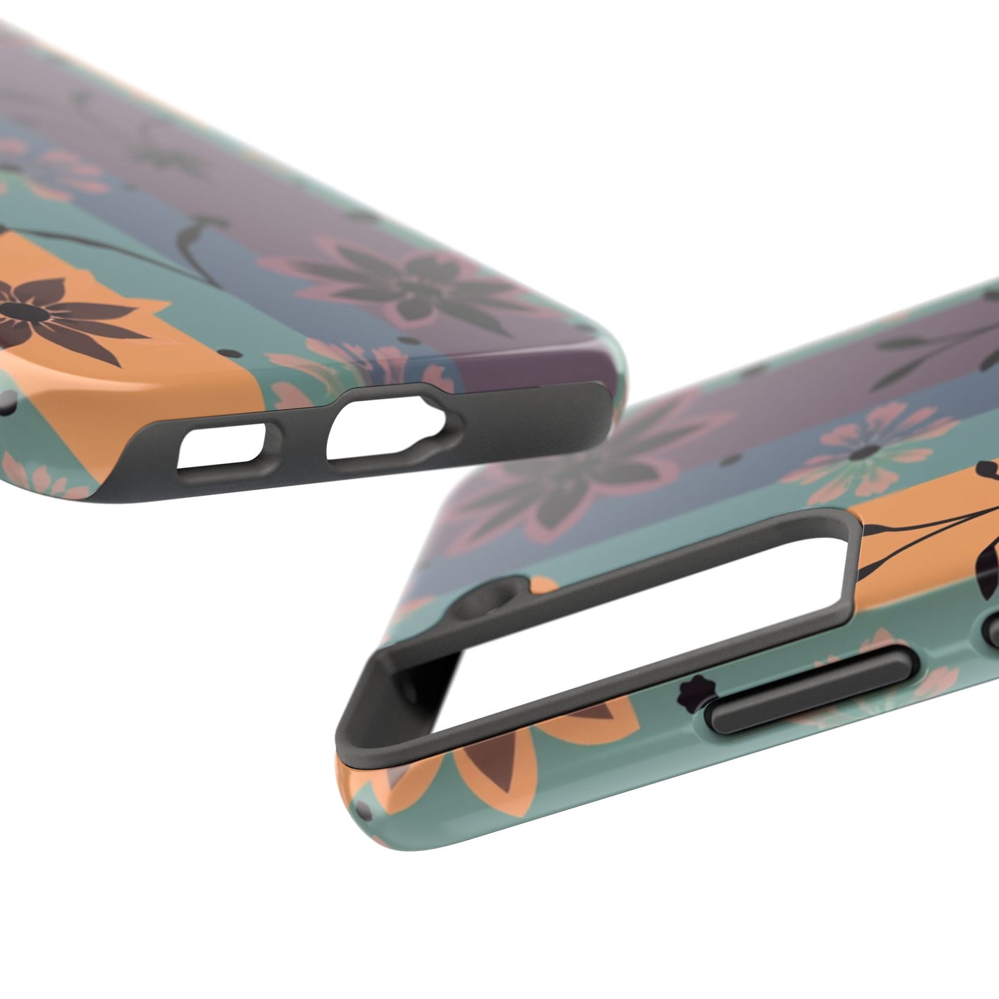 Boho Floral Tough Phone Cases - Durable & Stylish Protection - for iPhone