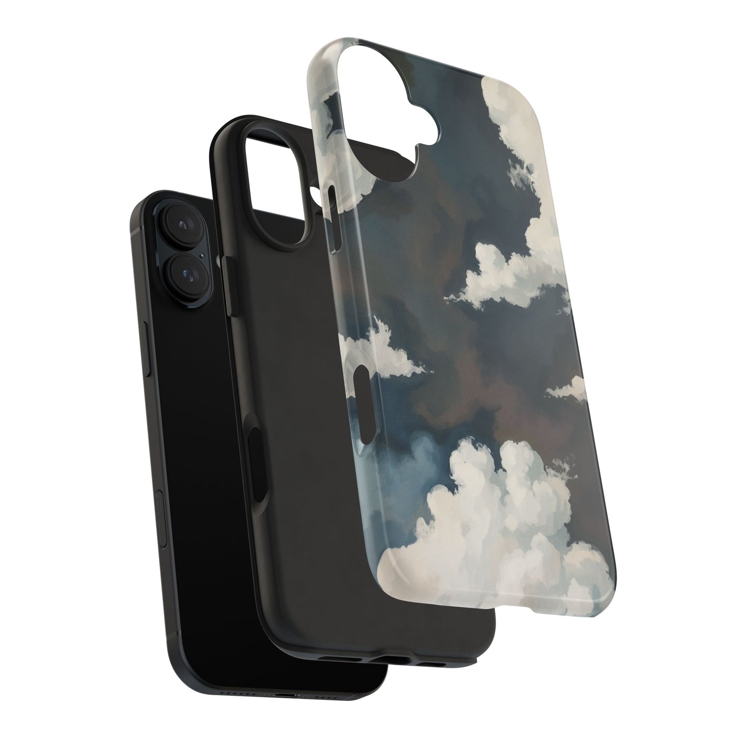 Sky Cloud Phone Case, Tough iPhone Cover, Aesthetic Tech Accessories, Gift for Him/Her, Unique Cell Phone Protectors