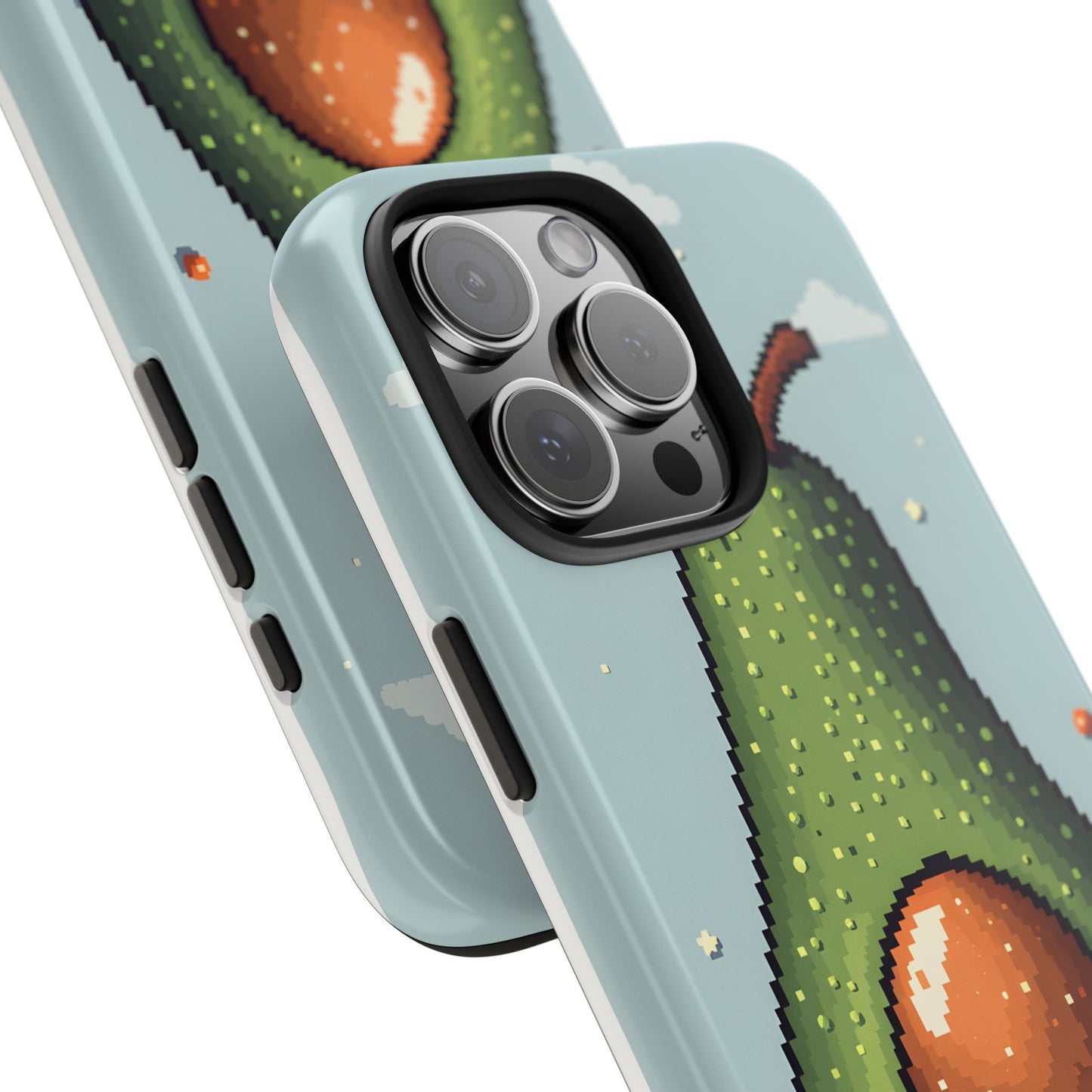 Pixel Avocado Tough Phone Case - Perfect for Foodies & Nature Lovers - for iPhone