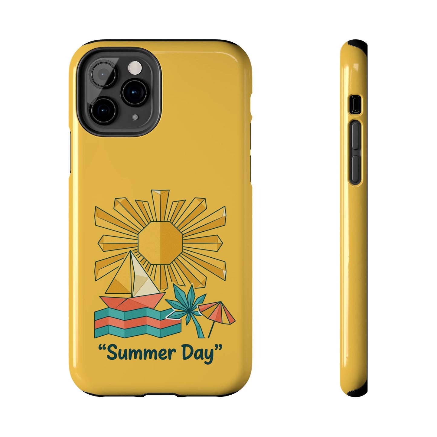 Summer Day Origami iPhone Case — Tough Protective Cover