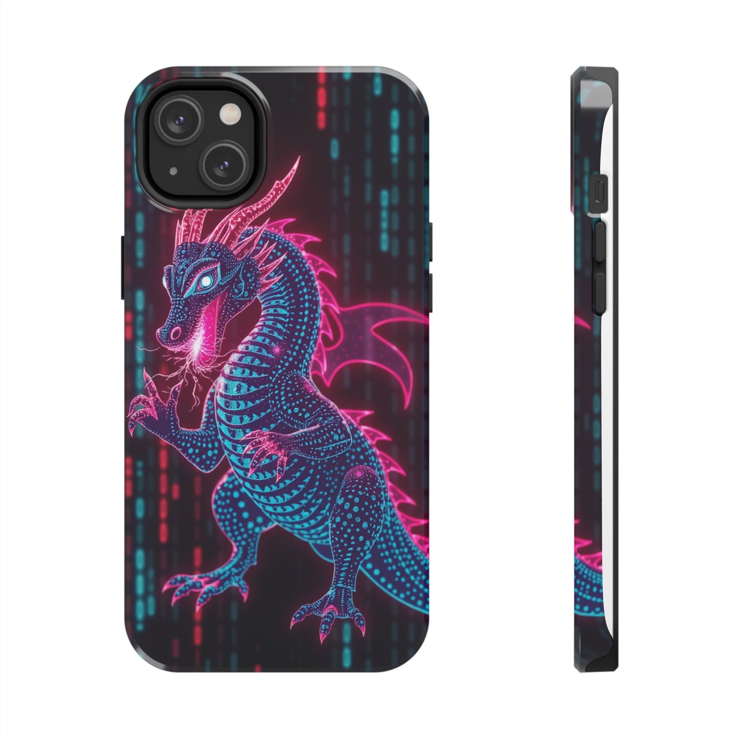 Electrifying Dragon Phone Case - Tough, Stylish Protection for Fantasy Lovers