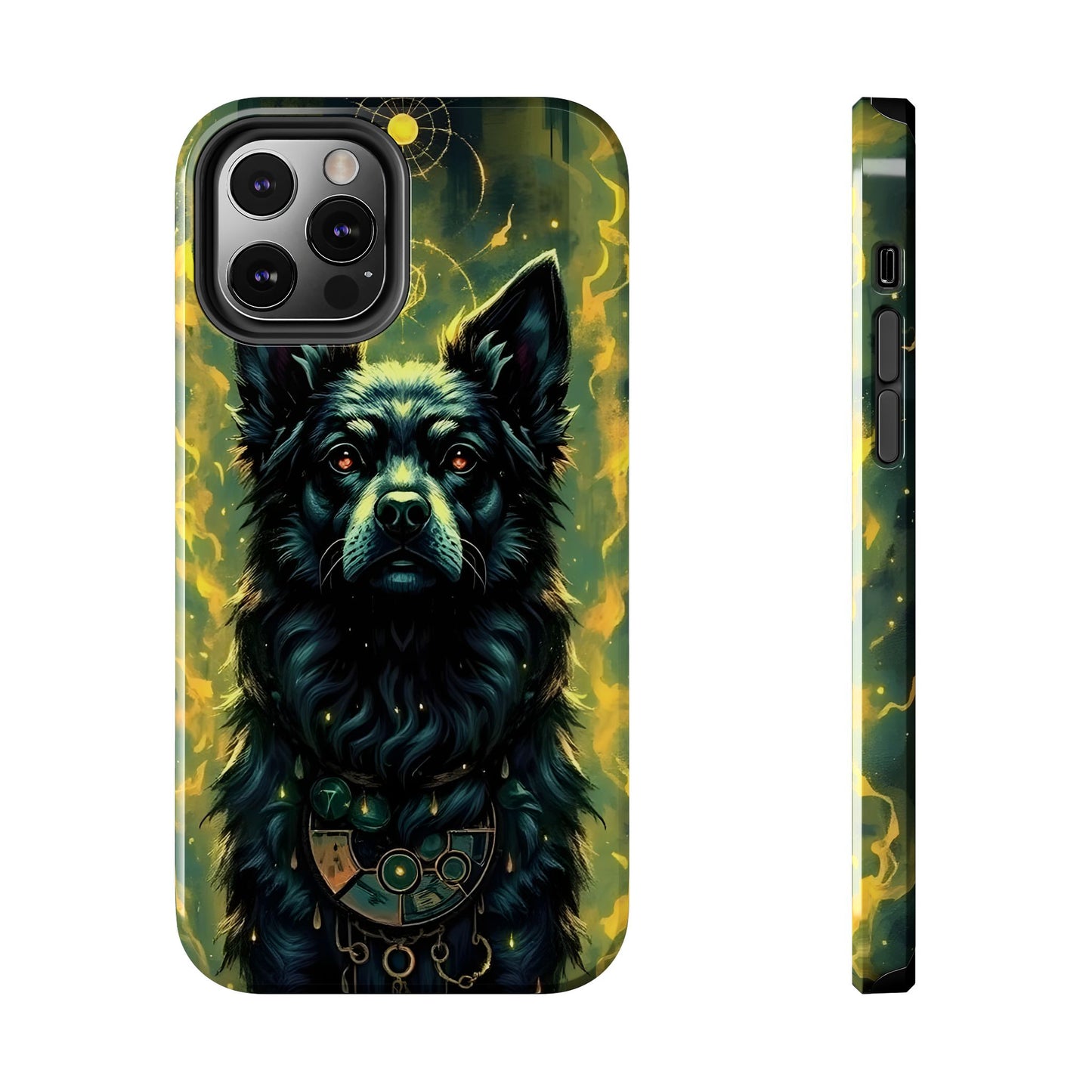 Mystical Dog Tribe Phone Case - Tough and Stylish for Pet Lovers - for iPhone