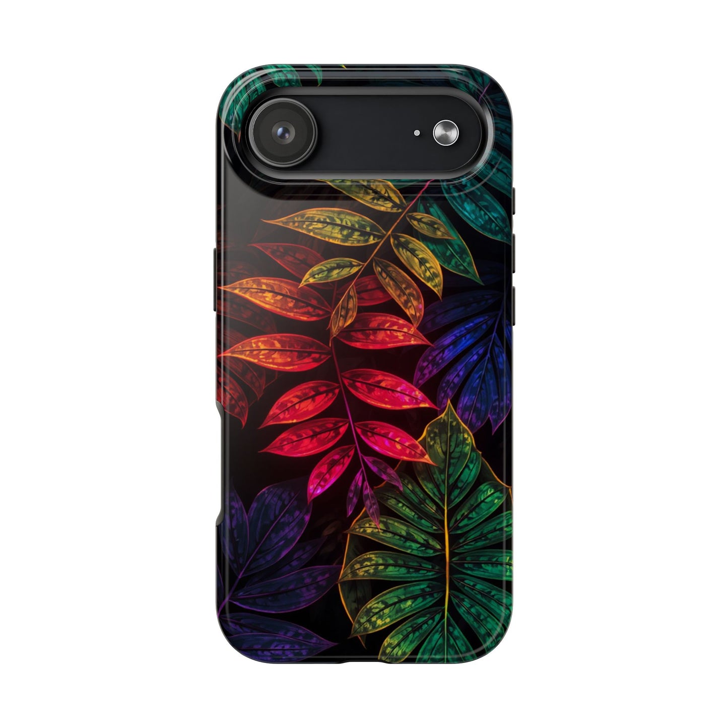 Vibrant Tropical Leaf Tough Phone Case