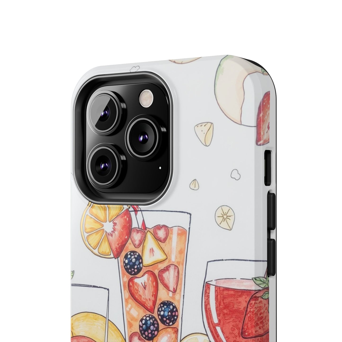 Colorful Fruit Cocktail Tough Phone Case - Perfect for Summer Vibes