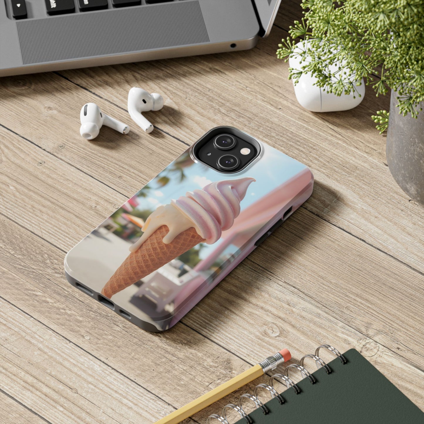 Ice Cream Cone Phone Case – Tough and Stylish Protection