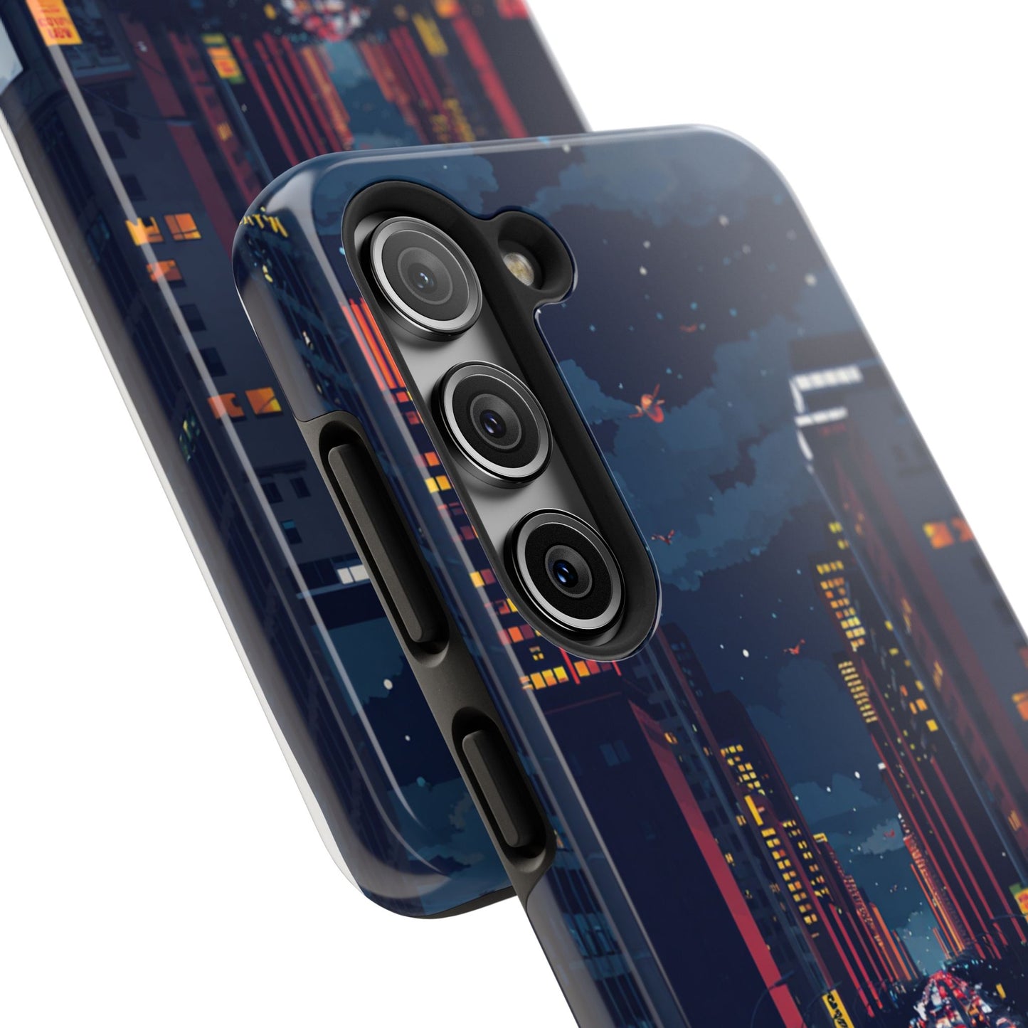Urban Nightlife Tough Phone Case - Durable & Stylish Protection