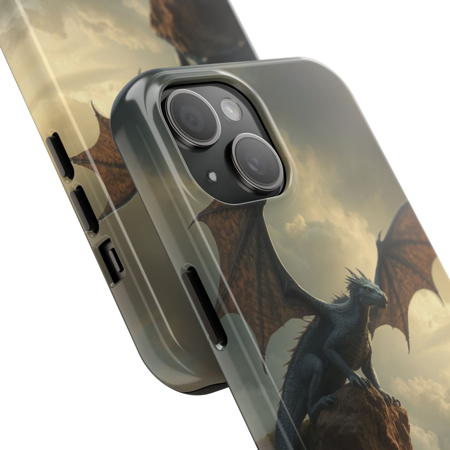 Dragon Fantasy Tough Phone Case - Durable Protection for Adventurers