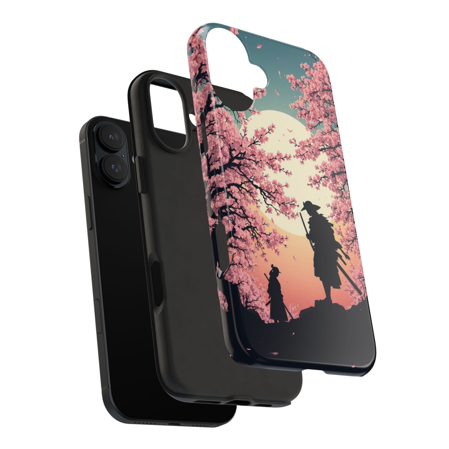 Cherry Blossom Samurai Tough Phone Case