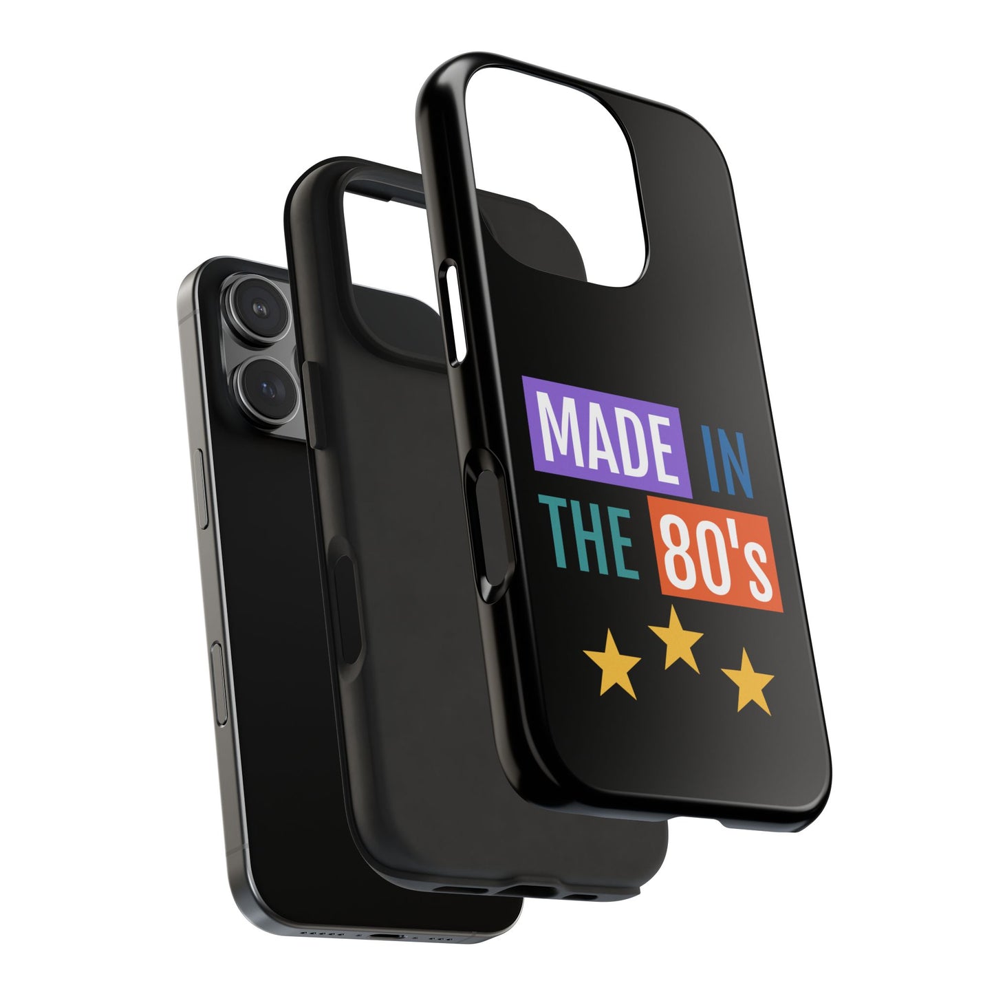 80's Retro Tough Phone Case - Made in the 80's Design
