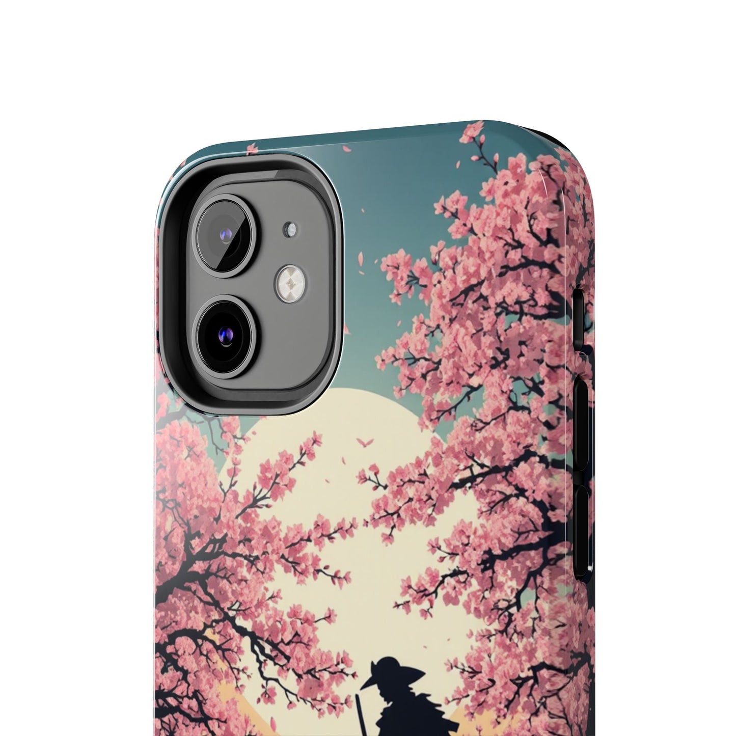 Cherry Blossom Samurai Tough Phone Case