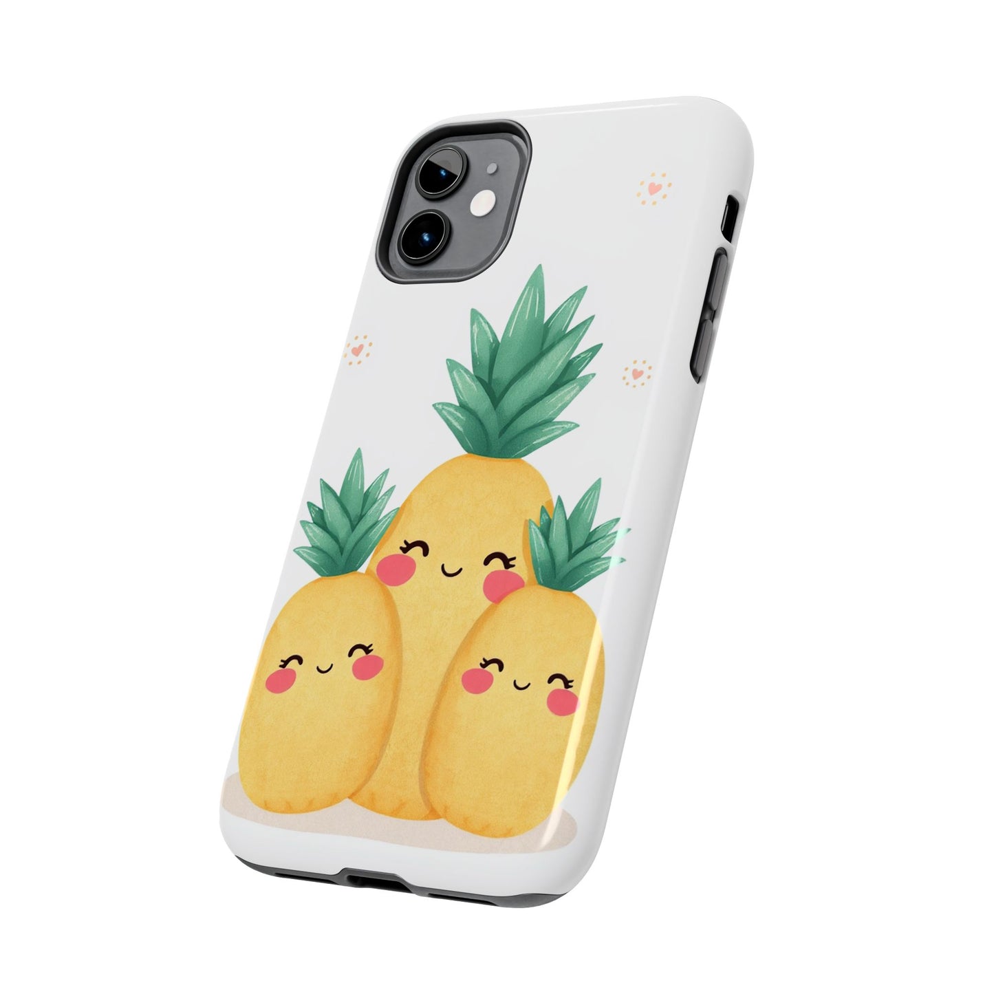 Cute Pineapple Tough Phone Cases | Fun Gift for Pineapple Lovers | Summer Vibes | Durable Phone Protection | Quirky Phone Accessory