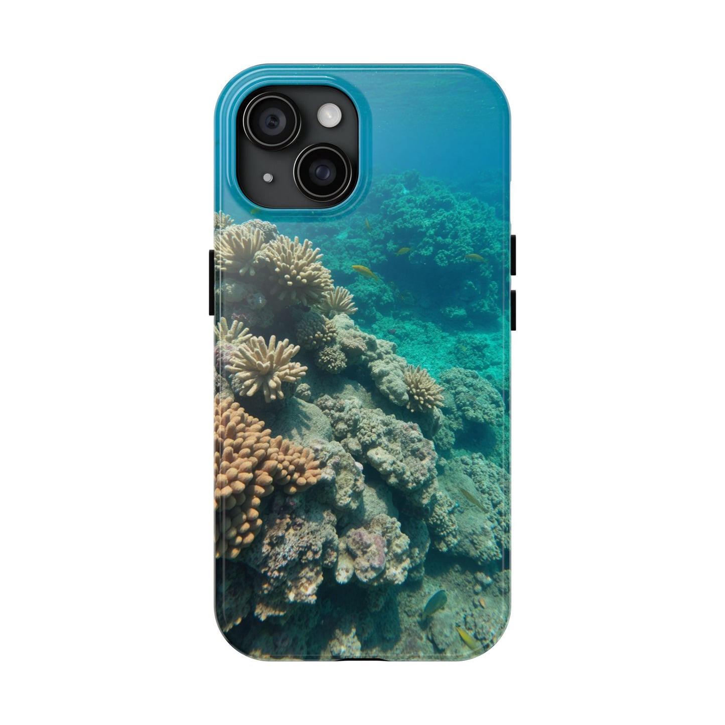 Coral Reef Tough Phone Case - Ocean Vibes Protection for Adventure Lovers