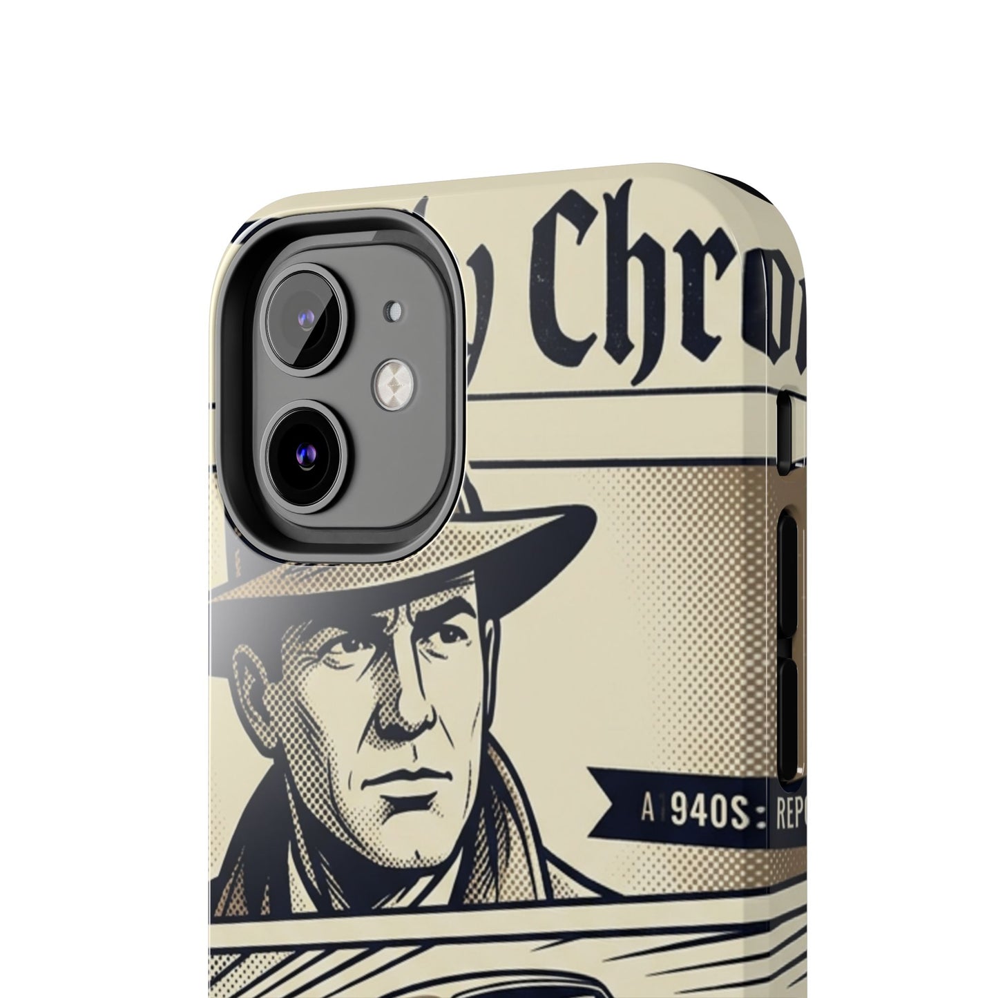 Old Newspaper Tough Phone Case