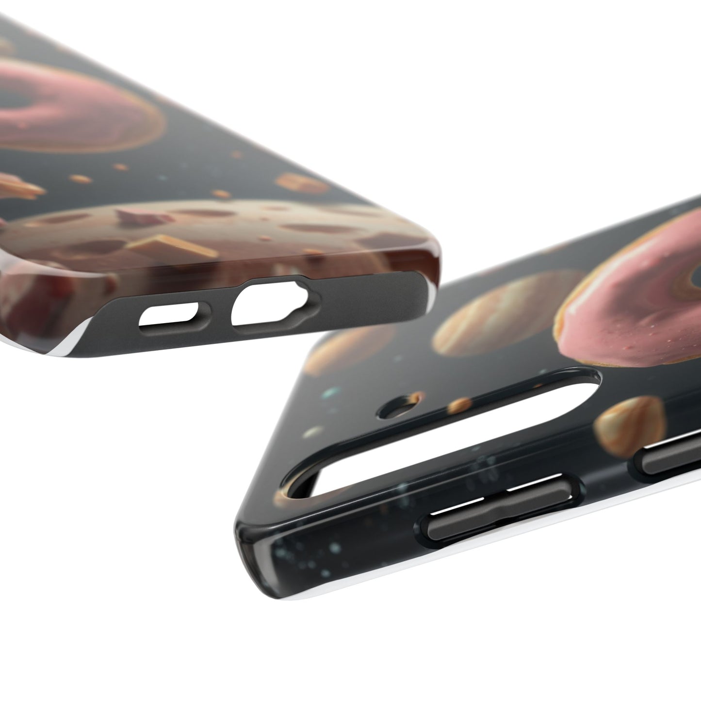 Galaxy Donut Tough Phone Case - Durable & Stylish Protective Cover