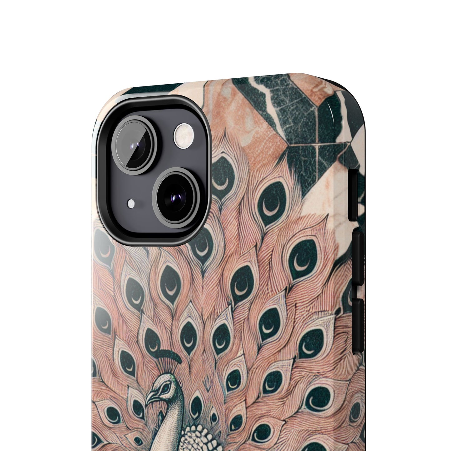 Peacock Tough Phone Case | Stylish & Durable Artwork - for iPhone