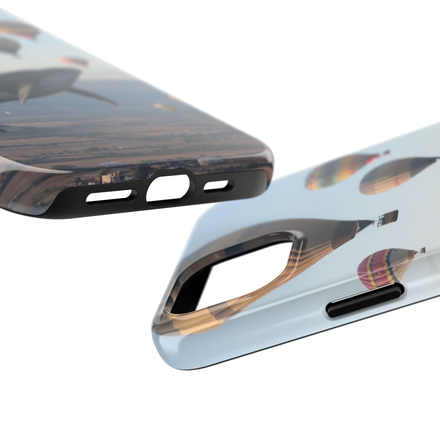 Whale Hot Air Balloon Tough Phone Case - Adventure & Nature Lovers