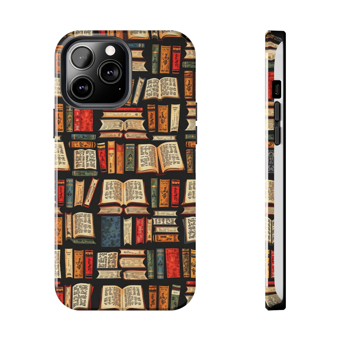 Book Lover Tough Phone Cases - Durable Protective Cases for Literature Fans