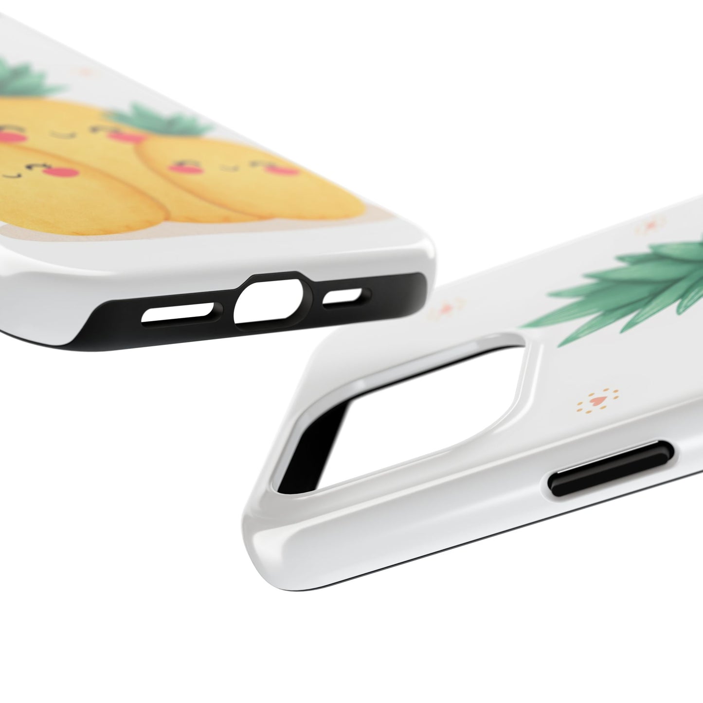 Cute Pineapple Tough Phone Cases | Fun Gift for Pineapple Lovers | Summer Vibes | Durable Phone Protection | Quirky Phone Accessory