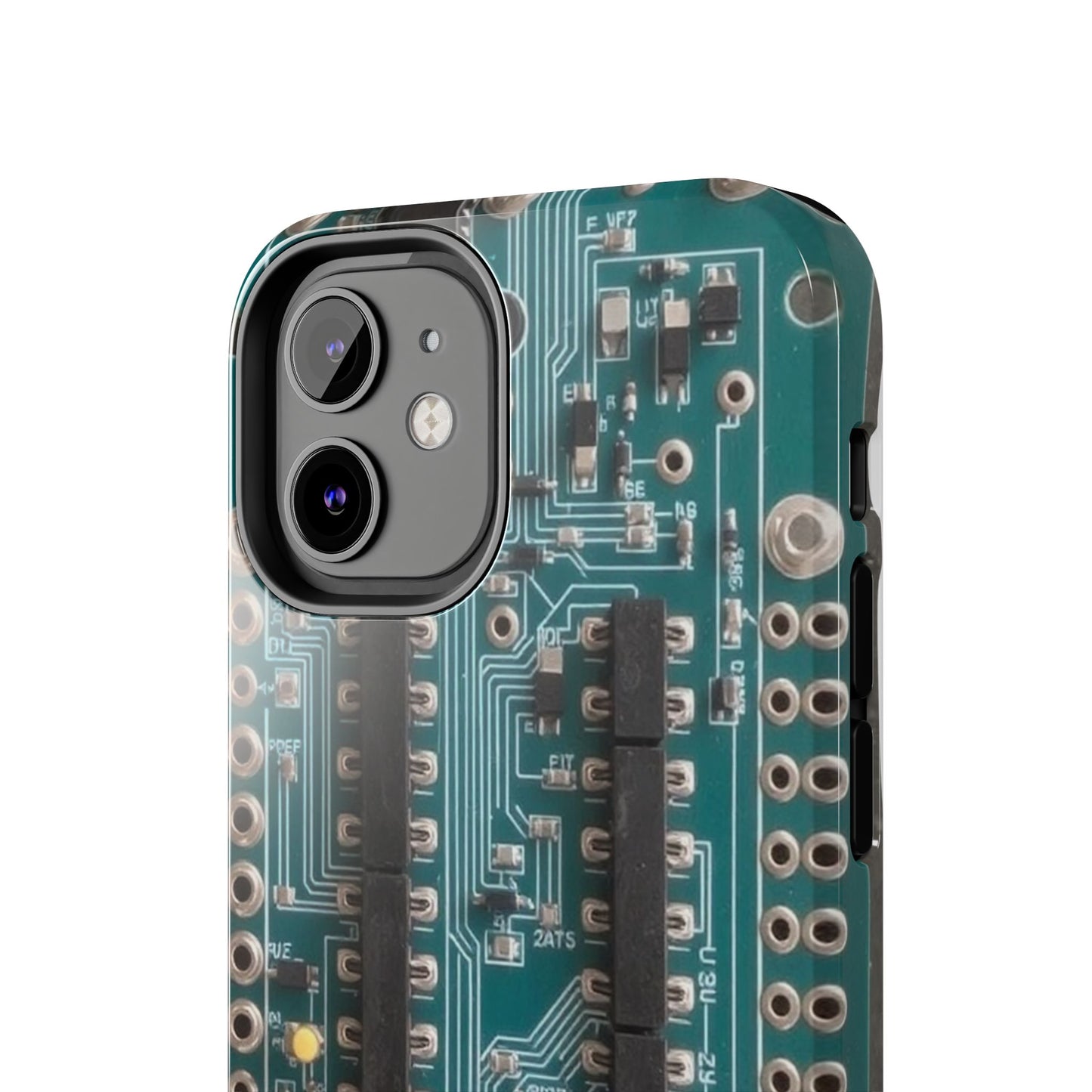 Old Circuits Design Tough Phone Case - for iPhone