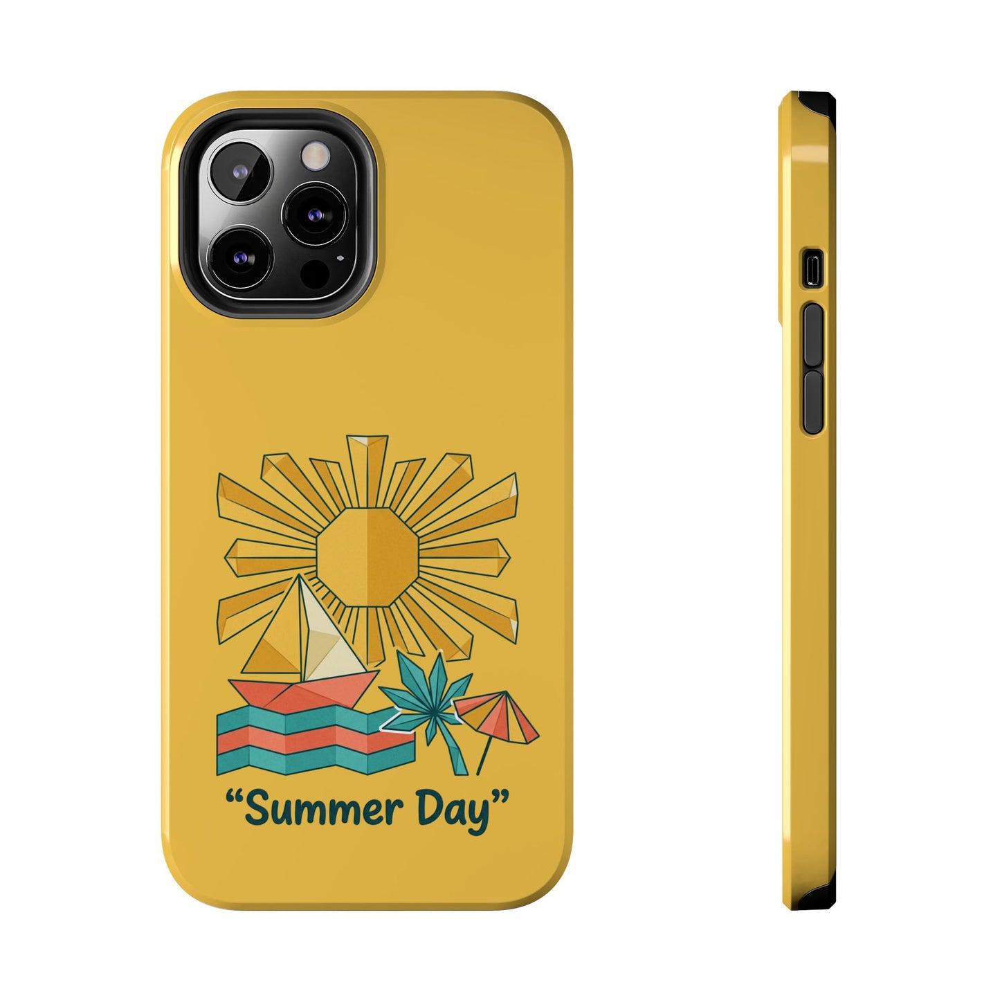 Summer Day Origami iPhone Case — Tough Protective Cover