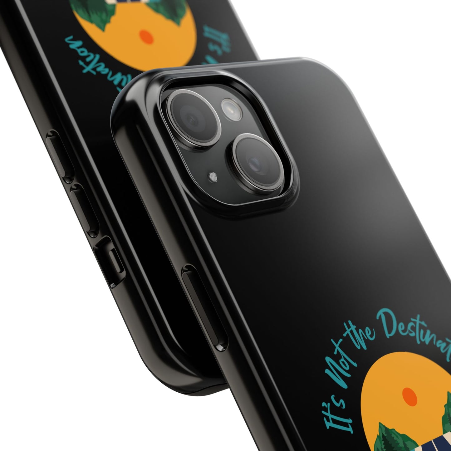 Adventure Quote Phone Case - 'It's Not the Destination, It's the Journey' - for iPhone