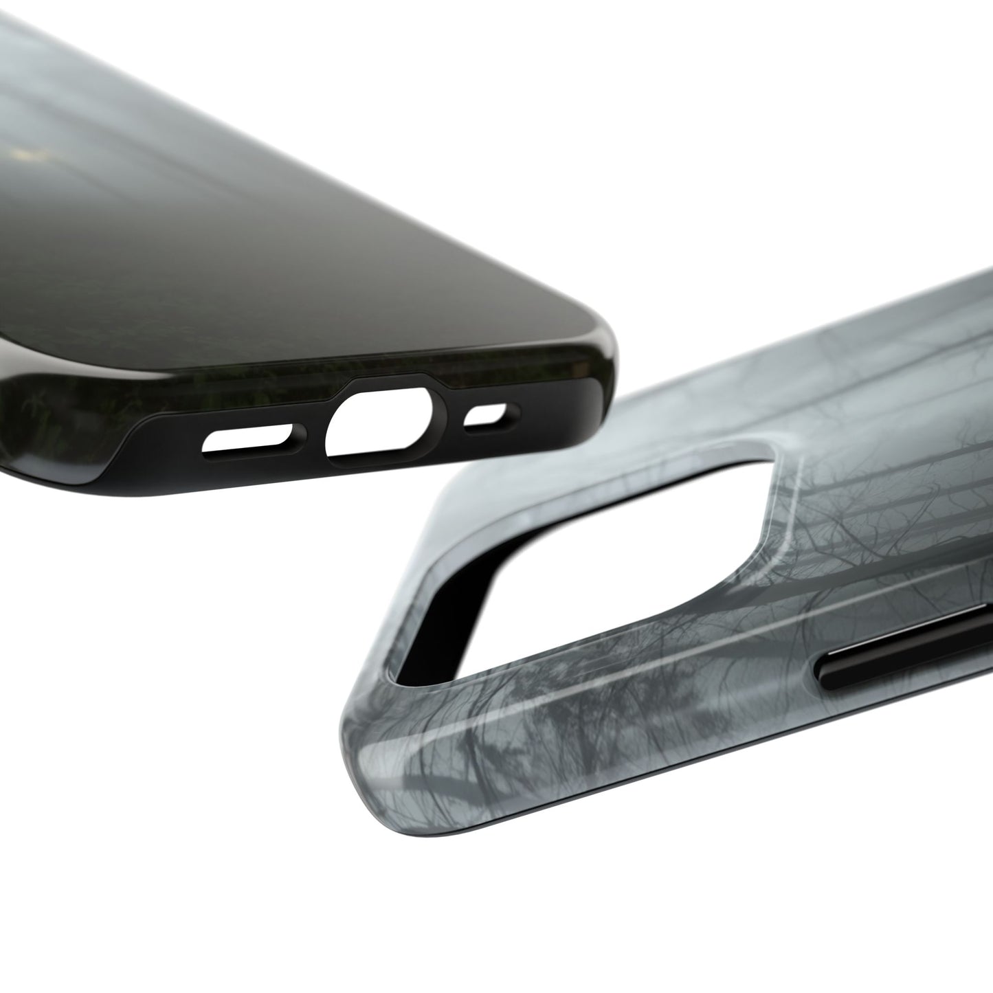 Foggy Forest Tough Phone Case - Durable & Stylish Protection