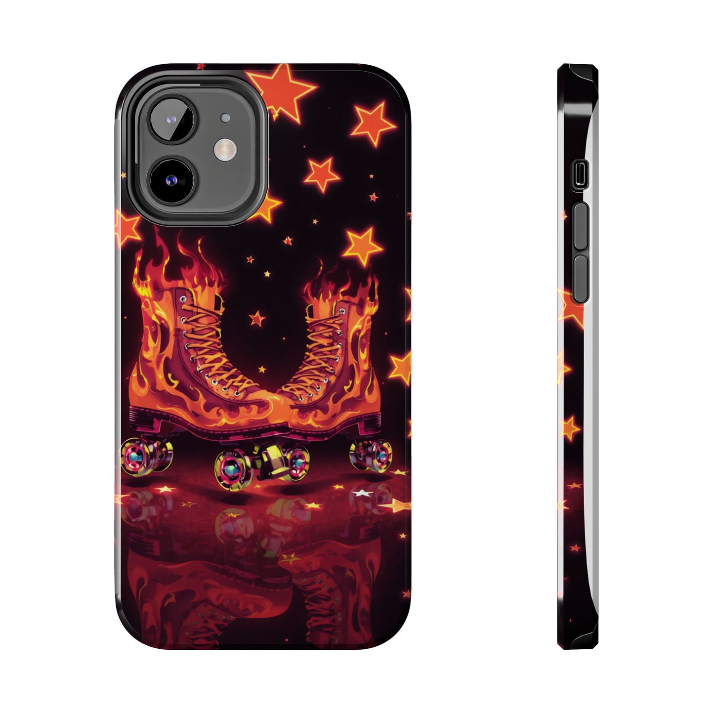 Retro Roller Skates Tough Phone Case - Stylish & Durable