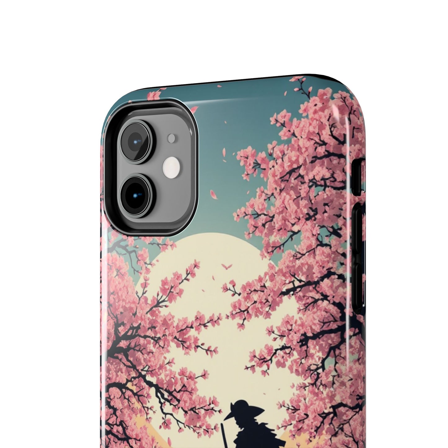 Cherry Blossom Samurai Tough Phone Case