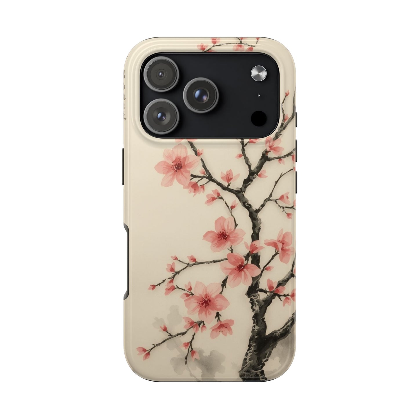 Cherry Blossom Tough Phone Case - Stylish Protection for Nature Lovers