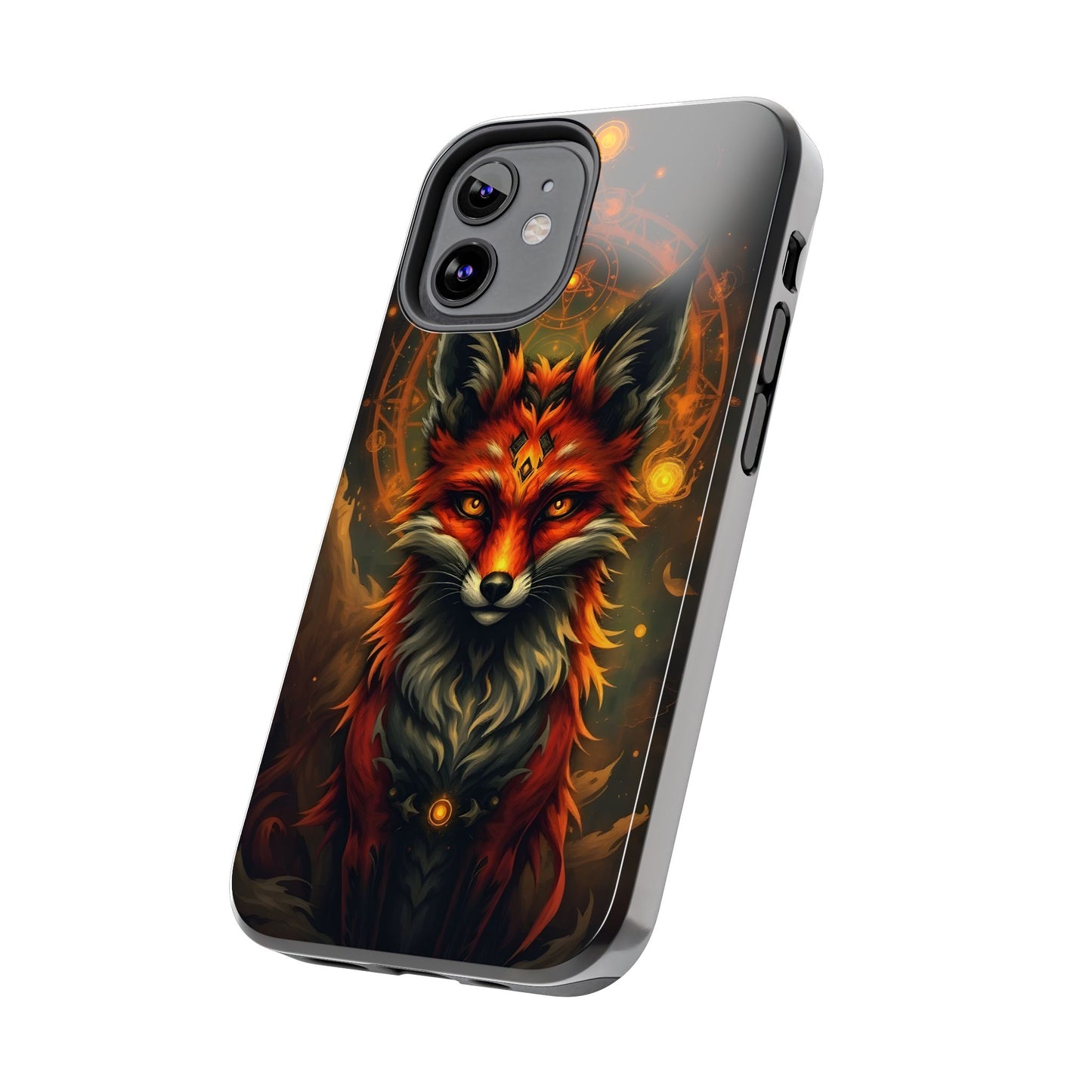 Mystical Fox Tough Phone Case - Durable Protection with Enchanting Design - for iPhone