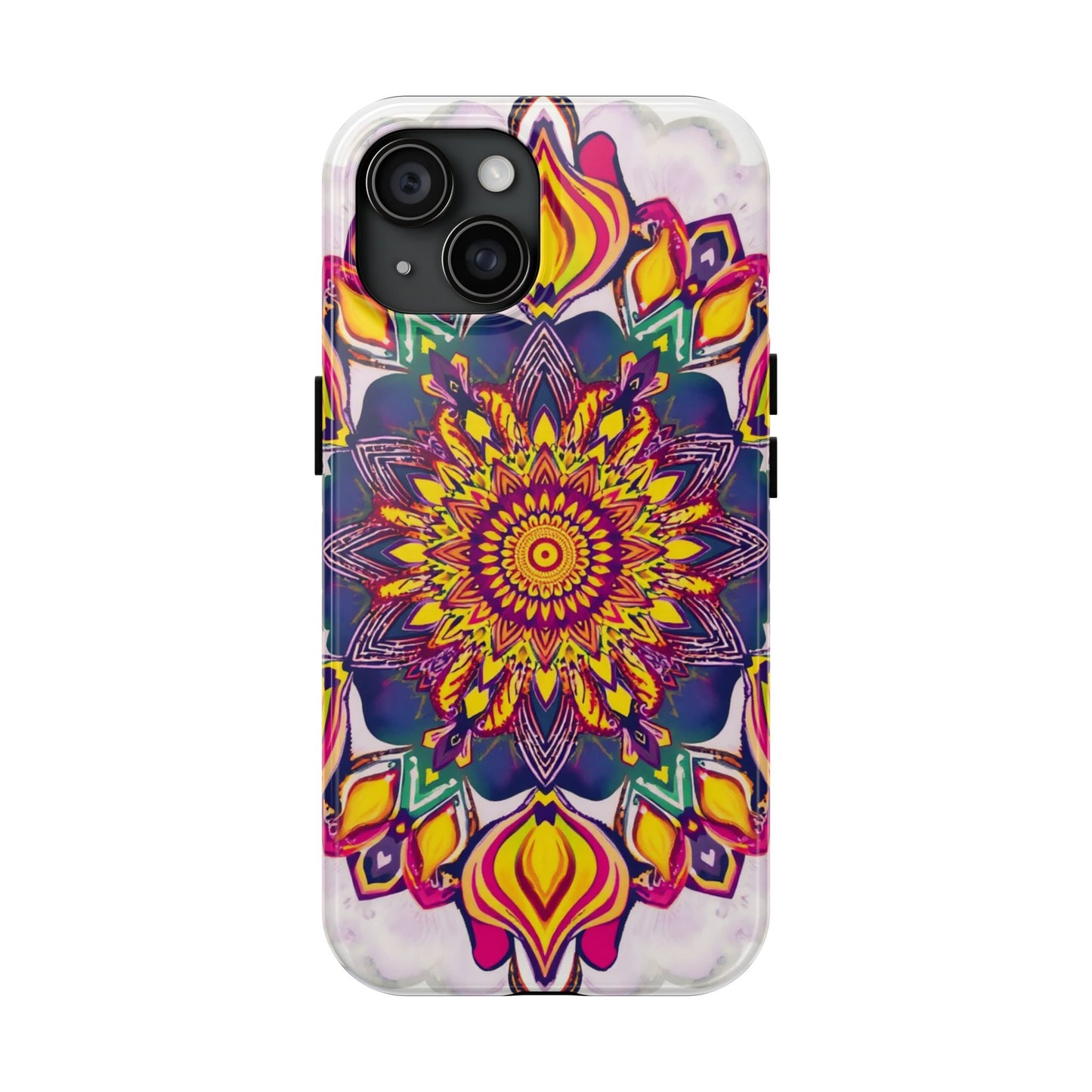 Vibrant Mandala Tough Phone Case - Boho Style Protection - for iPhone