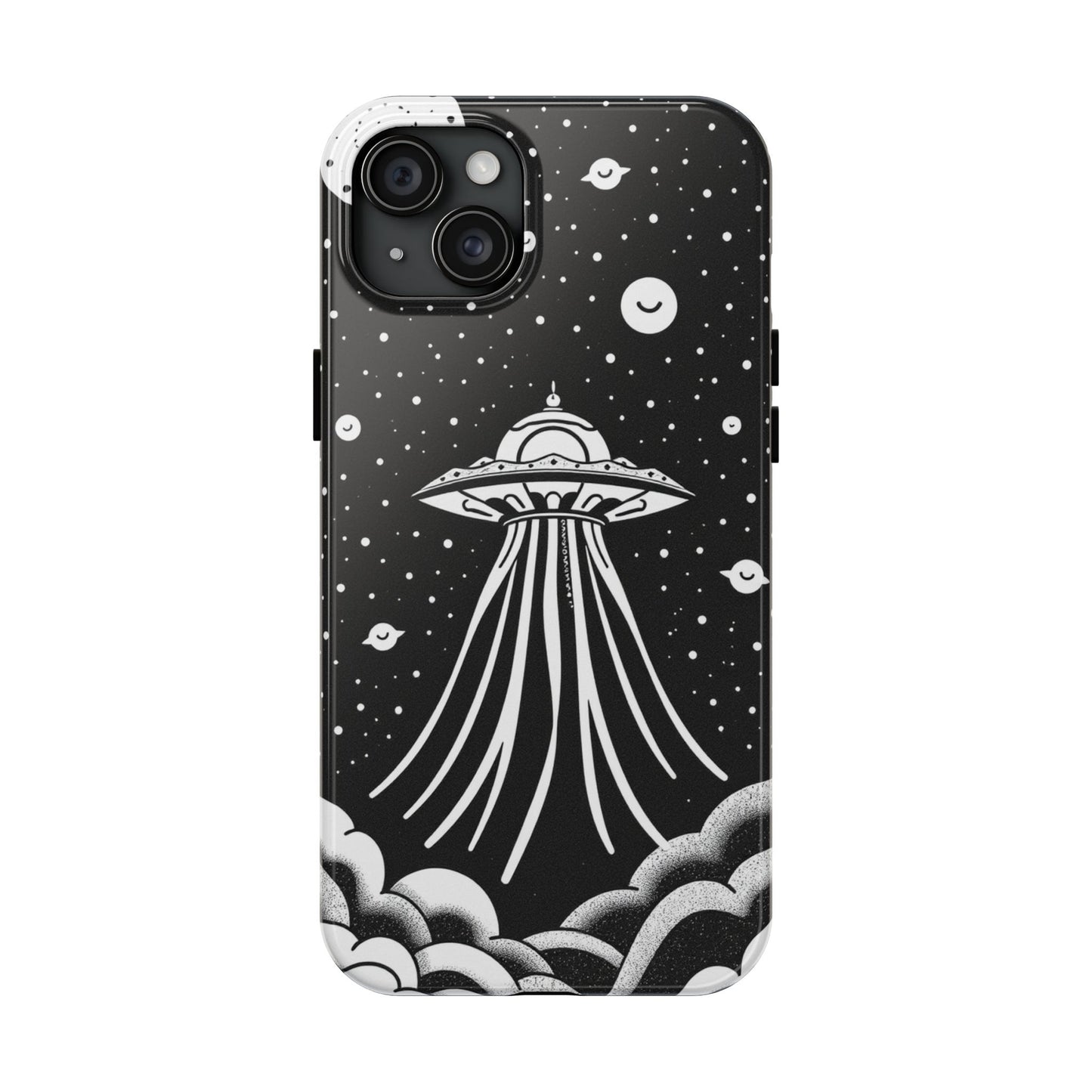 Galaxy UFO Tough Phone Case - Durable Protection with Unique Space Design