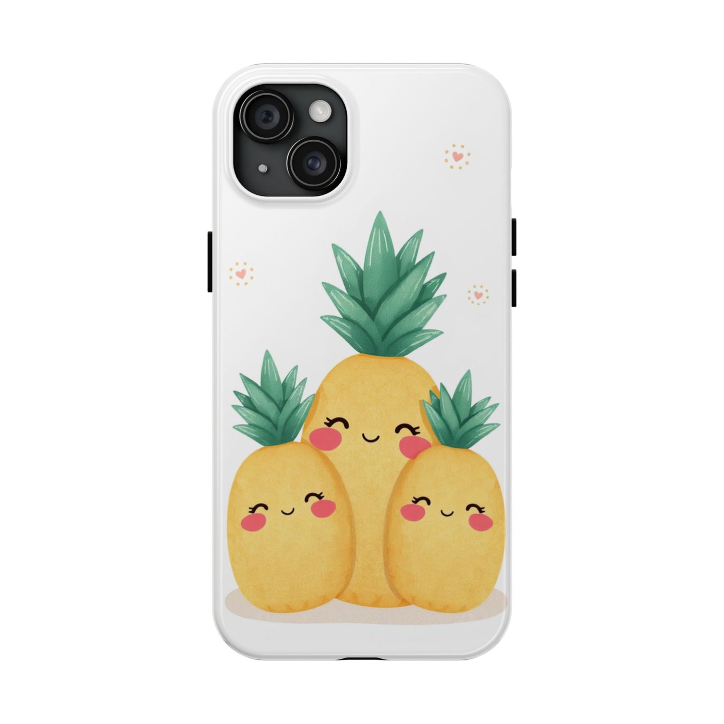 Cute Pineapple Tough Phone Cases | Fun Gift for Pineapple Lovers | Summer Vibes | Durable Phone Protection | Quirky Phone Accessory